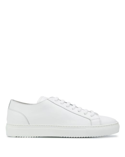 Doucal's Eric lace-up leather sneakers