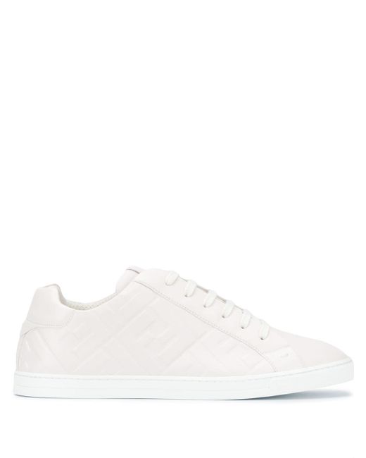 Fendi quilted low-top sneakers