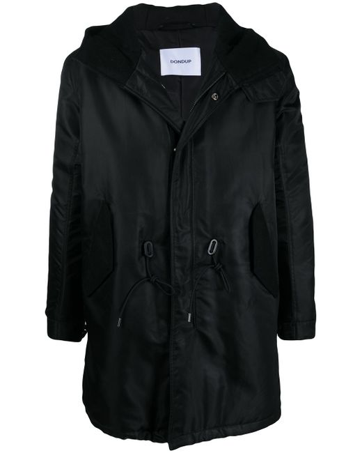 Dondup drawstring-waist hooded coat