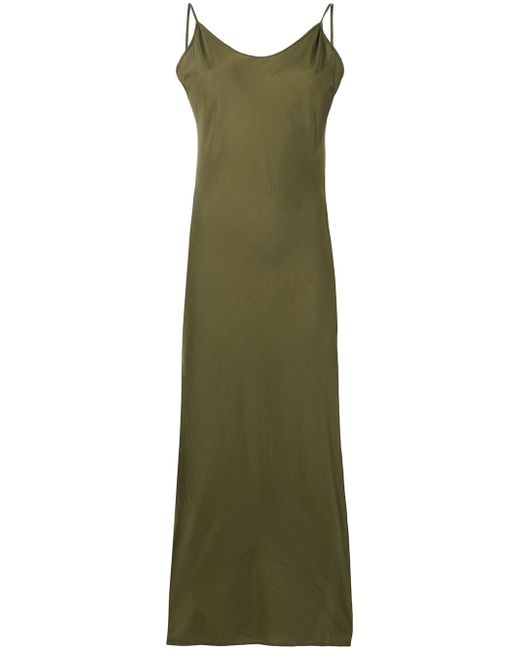 Andrea Ya'aqov side-slit long slip dress