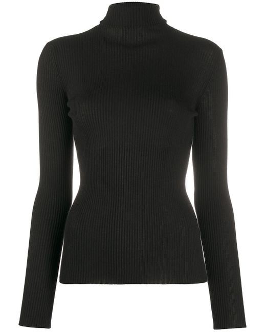 Roberto Collina roll neck cable knit jumper