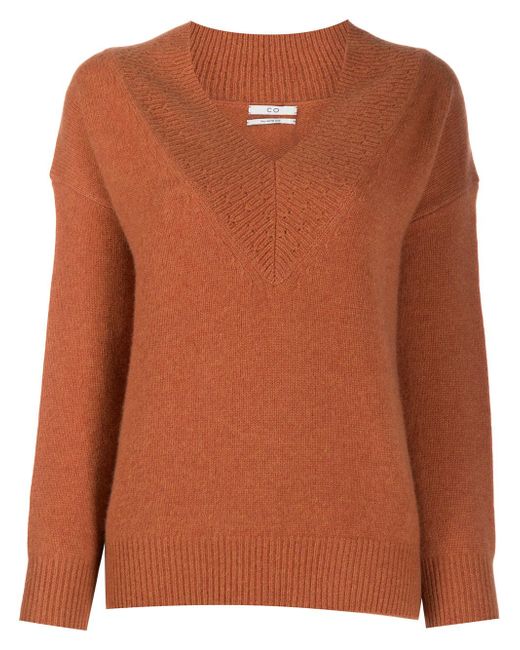 Co V-neck knit jumper