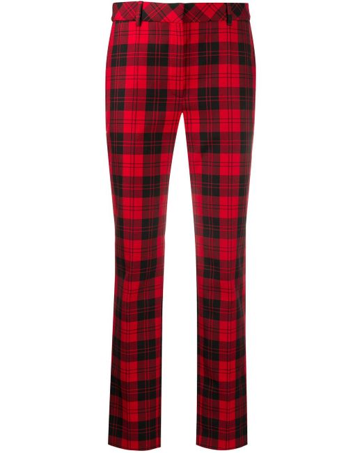 Mulberry Lucie tartan trousers