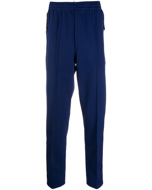 Moncler Grenoble tapered piped-trim track pants