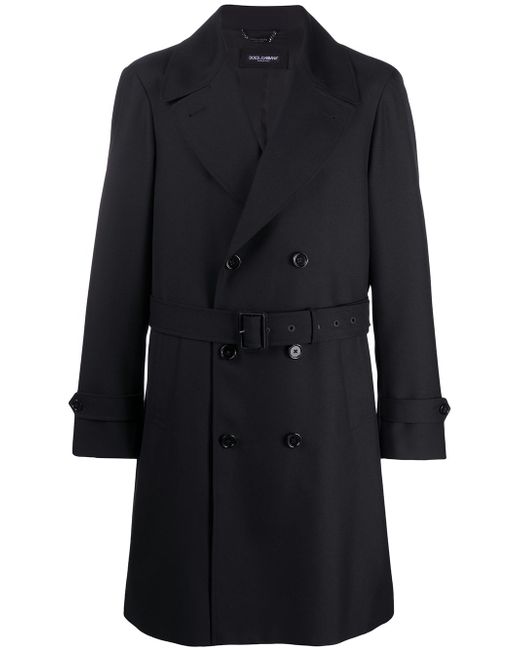 Dolce & Gabbana belted trench coat