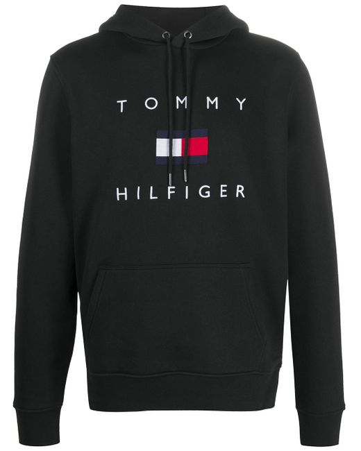 Tommy Hilfiger Fleece Logo Print hoodie