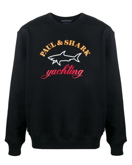 Paul & Shark logo-print sweatshirt