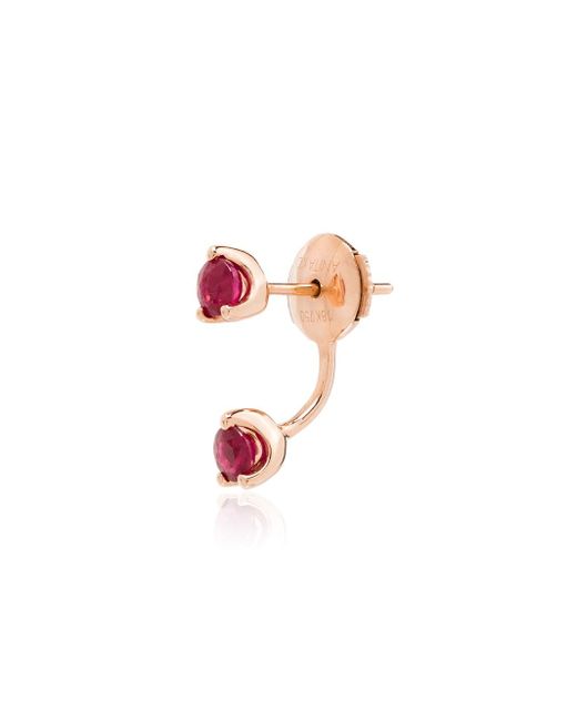 Anita Ko Orbit 18kt rose ruby earring