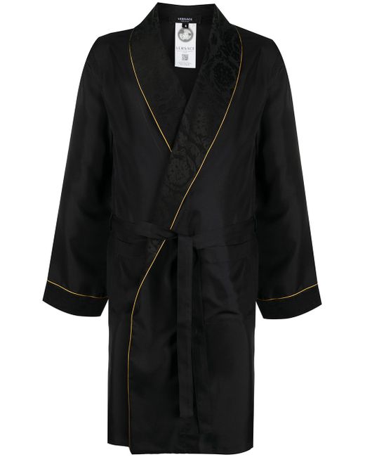 Versace jacquard robe