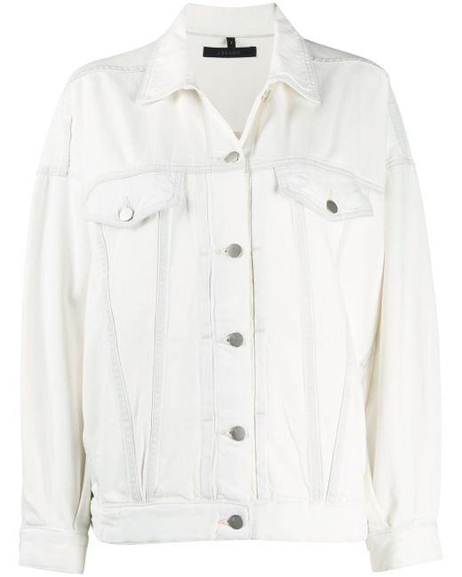 J Brand bleached denim jacket