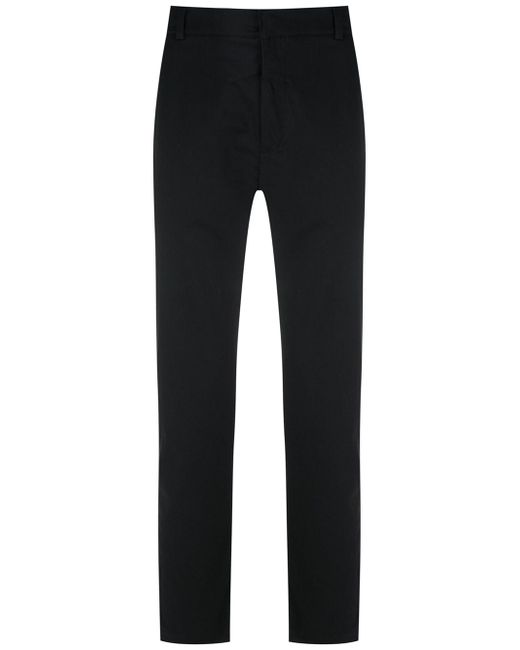 Handred buttoned slim trousers