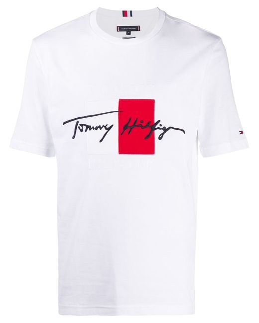 Tommy Hilfiger logo print T-shirt