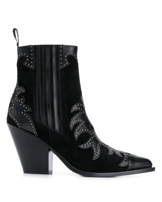 Sartore Western style ankle boots