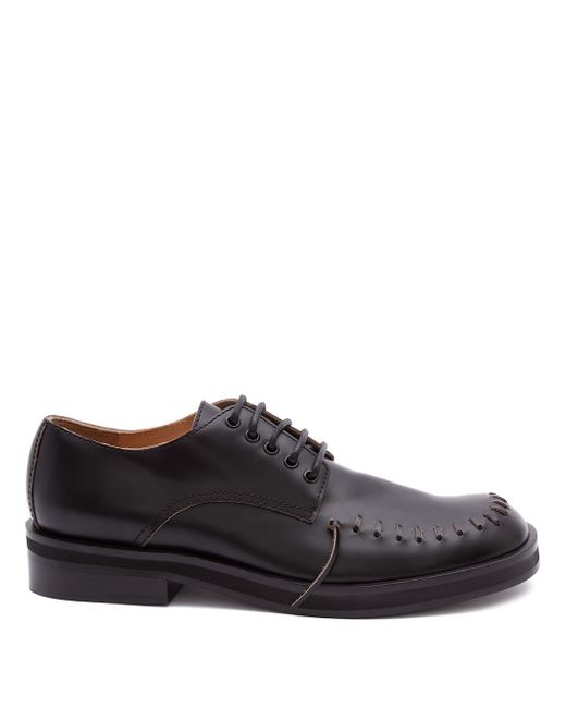 J.W.Anderson stitch detailed Derby shoes