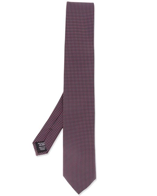 Hugo Boss micro-print tie