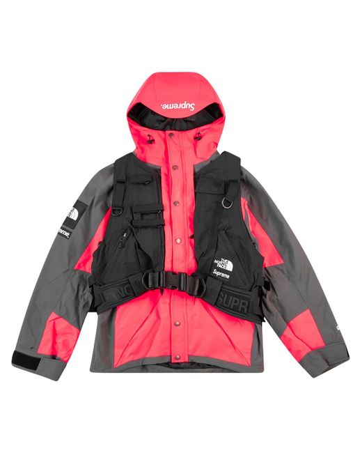 Supreme x The North Face RTG vest-detail jacket