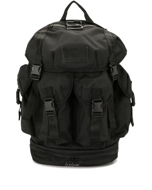 Yohji Yamamoto multi-pocket backpack