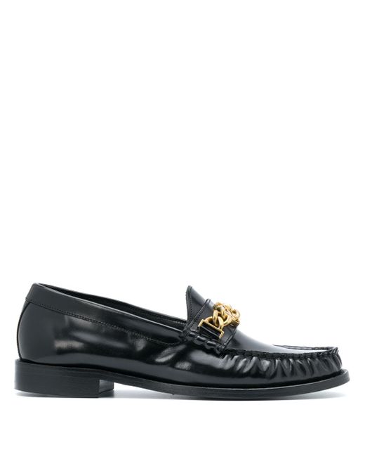 Sandro chain-embellished loafers