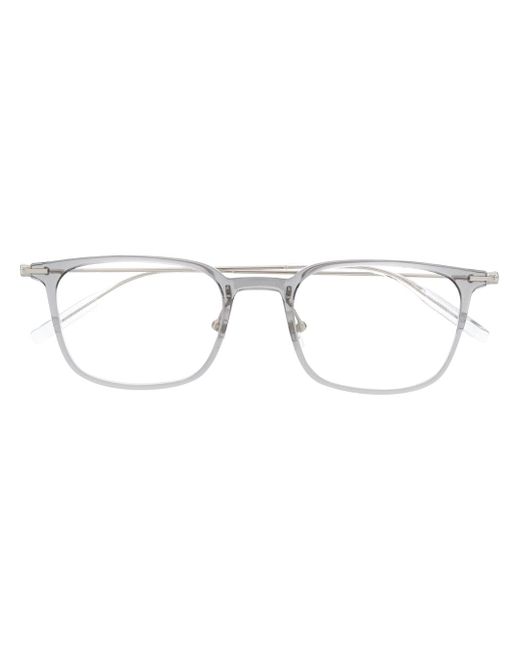 Montblanc square frame glasses