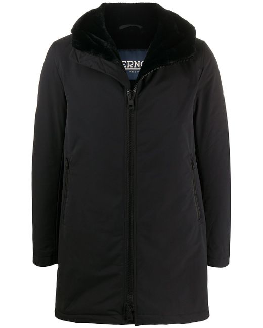 Herno short hooded coat