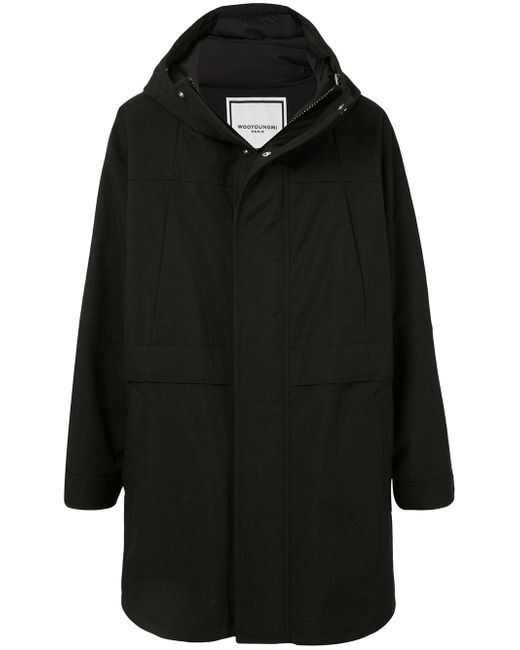 Wooyoungmi oversized hooded parka