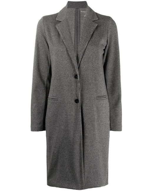 Majestic Filatures single breasted houndstooth coat