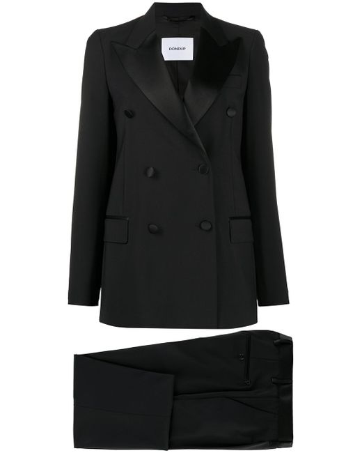 Dondup double-breasted trouser suit