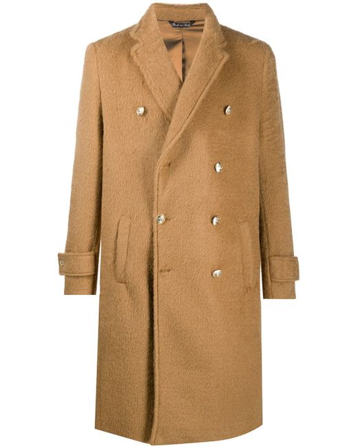 Family First double breasted structured coat
