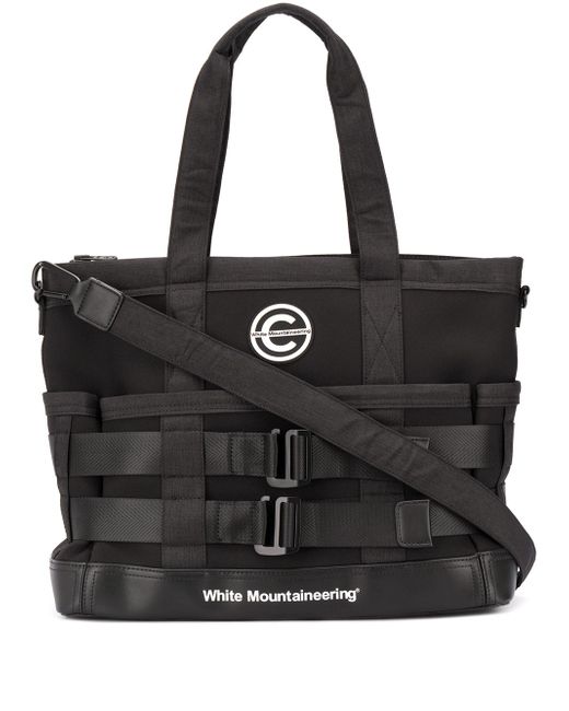 White Mountaineering branded tote bag