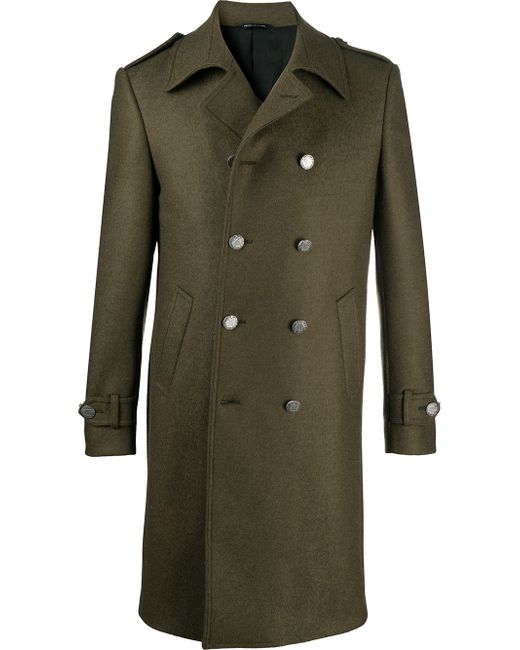 Tonello double-breasted tailored coat