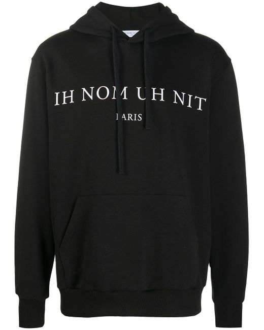 Ih Nom Uh Nit logo hooded sweatshirt