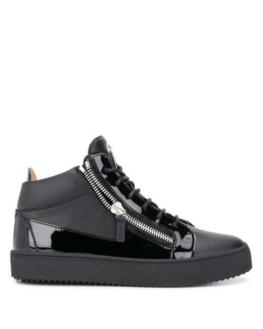 Giuseppe Zanotti Design side-zip high-top sneakers