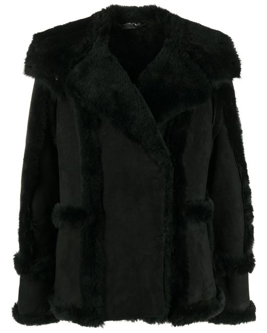 Tom Ford hooded shearling coat