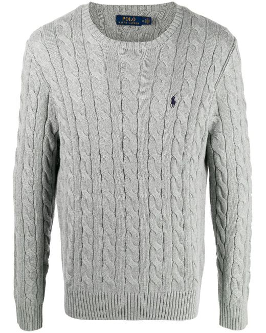 Polo Ralph Lauren cable knit knitted sweatshirt