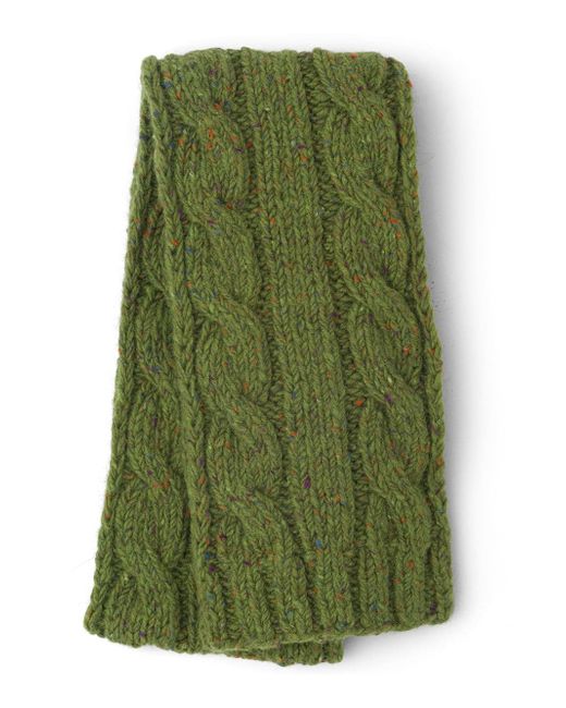 Prada cable-knit scarf