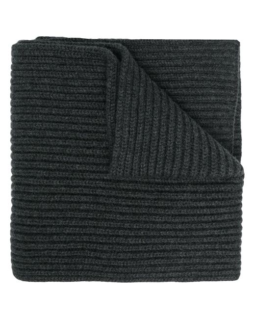 Dolce & Gabbana thick ribbed knit scarf