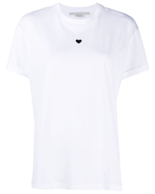 Stella McCartney heart print short-sleeve T-shirt