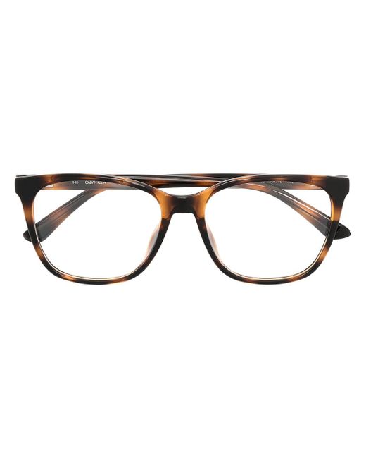 Calvin Klein tortoiseshell optical glasses