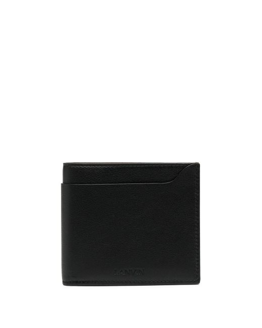 Lanvin embossed-logo folding wallet