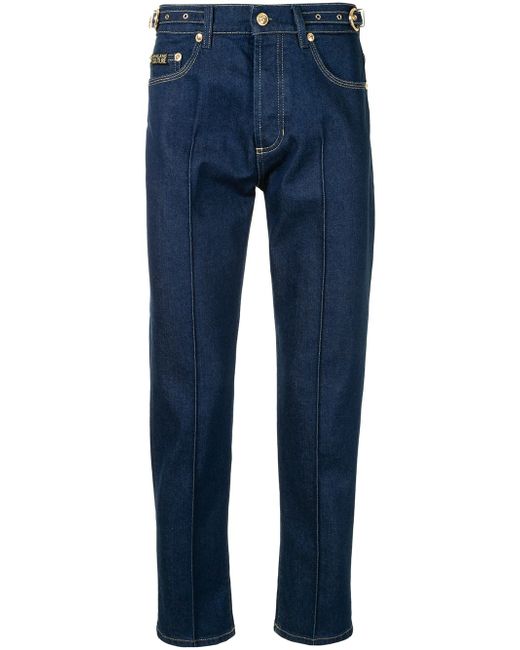 Versace Jeans Couture mid-rise straight jeans