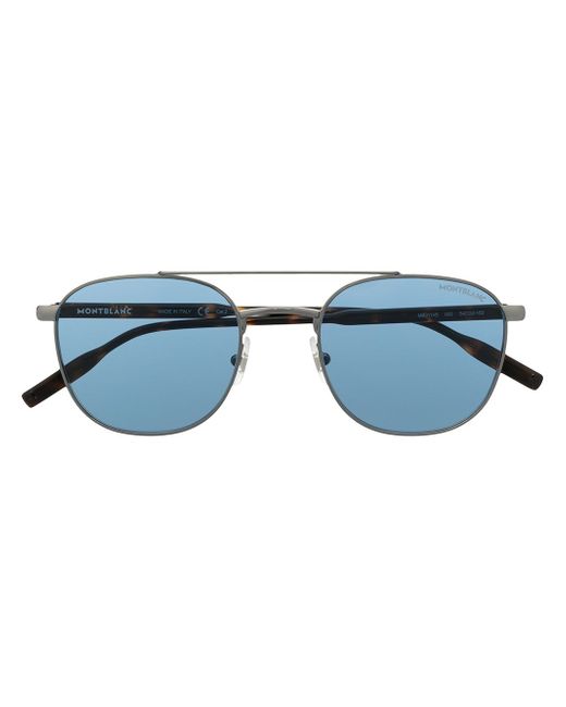 Montblanc round frame sunglasses