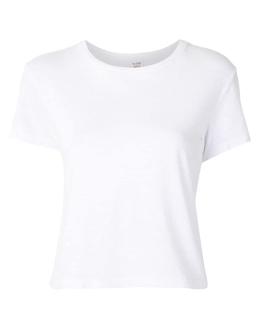 Re/Done solid-colour T-shirt