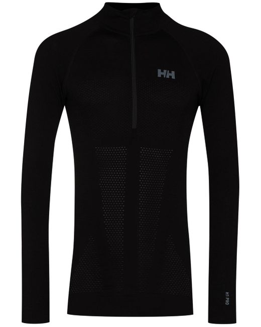 Helly Hansen H1 Pro Lifa seamless half-zip sweater