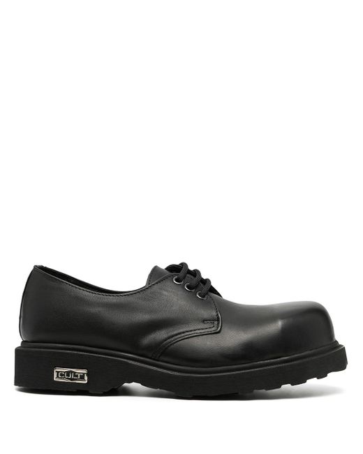 Cult Bolt leather derby shoes