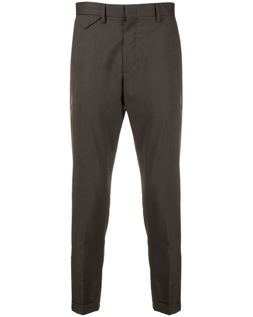 Low Brand tapered slim-fit trousers