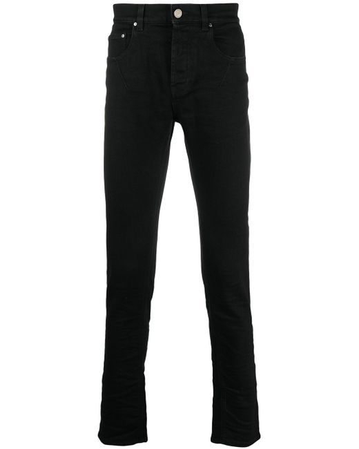 Les Hommes mid-rise skinny jeans