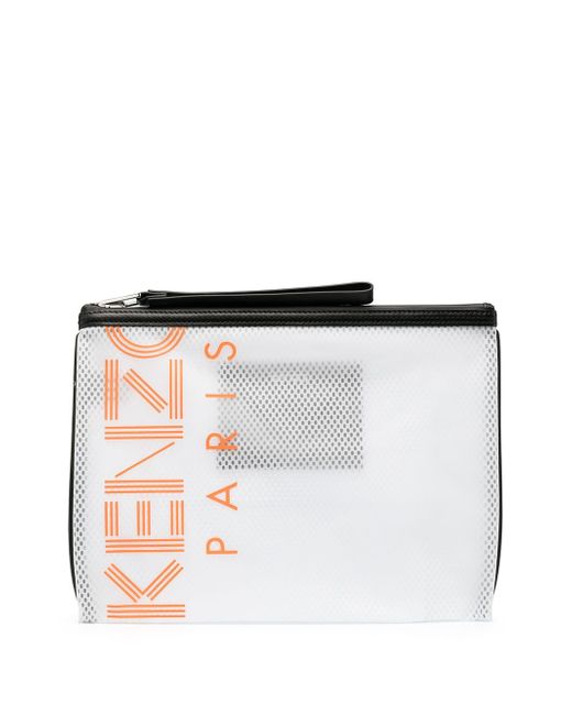 Kenzo logo clutch bag
