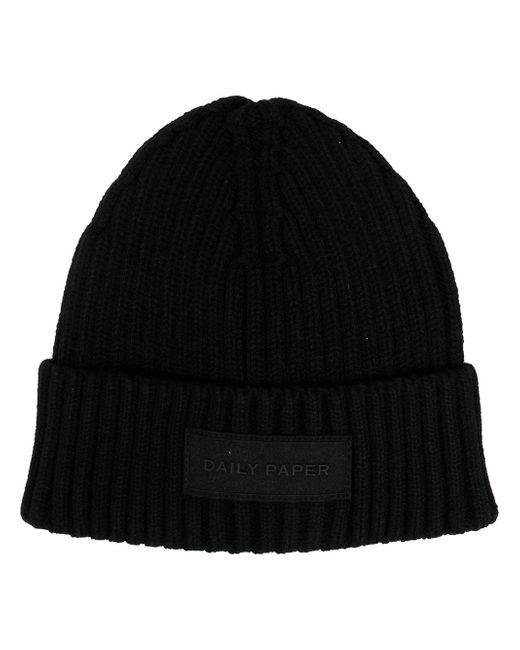 Daily Paper logo patch beanie