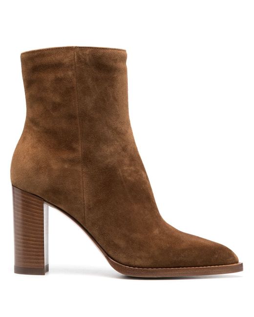 Gianvito Rossi pointed toe ankle boots