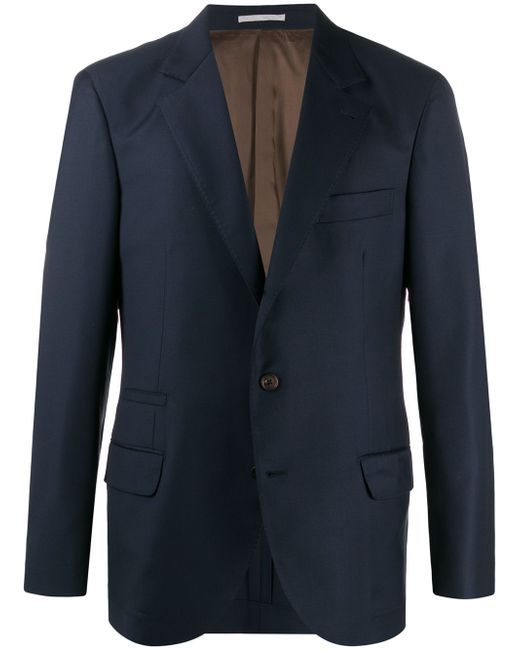 Brunello Cucinelli single-breasted tailored blazer
